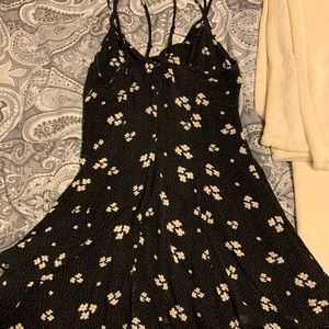 Flowered Short Sundress